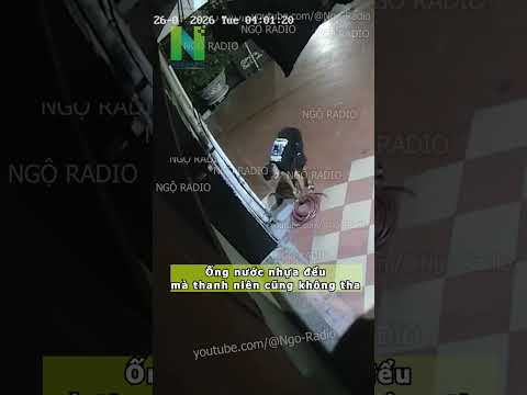 Ống nước nhựa đểu mà thanh niên cũng không tha thumbnail