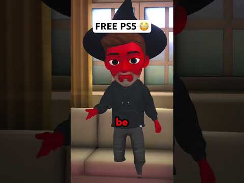 He got a FREE PS5 😮😮😮 #shorts thumbnail