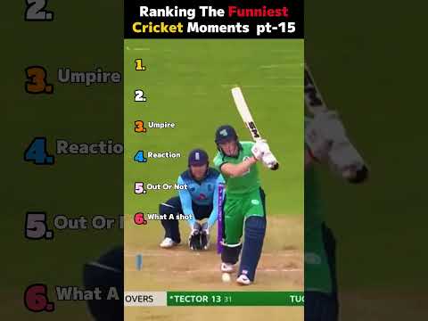 Ranking The FUNNIEST Cricket Moments | Pt. 15 thumbnail