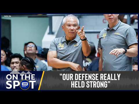 Coach Chot Reyes on TNT’s defensive surge against Meralco | #OSOnTheSpot thumbnail