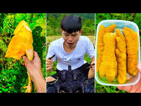 Best real chicken food ever! | Grilled Chicken Black| TikTok Funny Videos thumbnail
