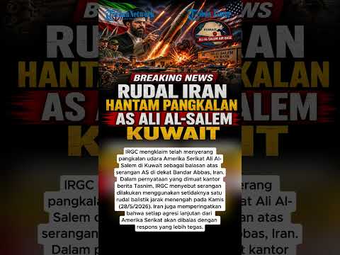 RUDAL IRAN HANTAM PANGKALAN AS ALI AL-SALEM KUWAIT thumbnail