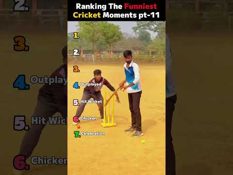Ranking The FUNNIEST Cricket Moments | Pt. 11 thumbnail