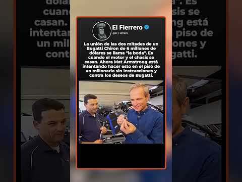 La Boda del Bugatti Chiron de 6 Millones de Dólares ??️ thumbnail