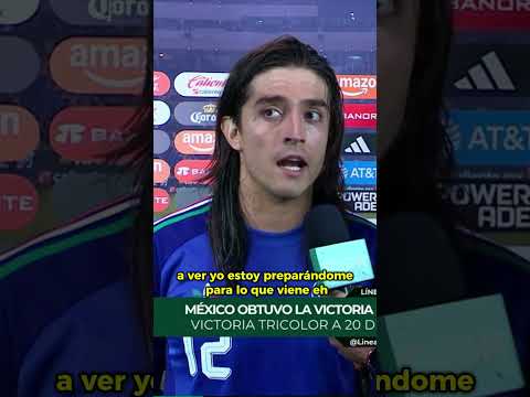 Acevedo, feliz de volver a las canchas con el Tri #shorts thumbnail