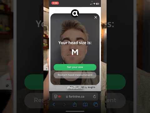 Find your correct helmet size with your phone camera! thumbnail