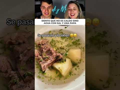Pides un buen caldo y te traen agua caliente con sal thumbnail