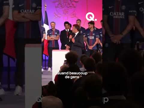 Macron tacle Mbappé après la victoire de la Ligue des Champions thumbnail