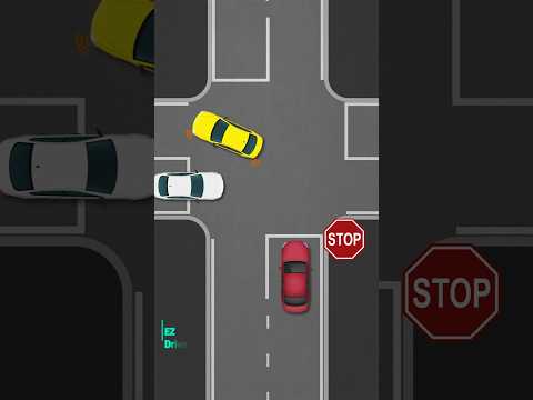 STOP means STOP! ? Why One Car at a Time?#driving #trafficrules #stopsign #defensivedriving thumbnail