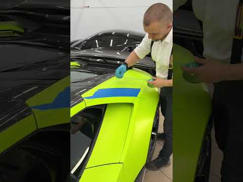 Lamborghini Huracán Matte Black Fender Stripes 🚗🛠️✨ thumbnail