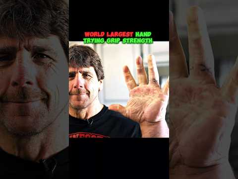 Popeye In Real Life Testing His Grip Strength #armwrestling thumbnail