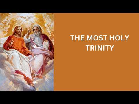Let us pray...The Most Holy Trinity thumbnail