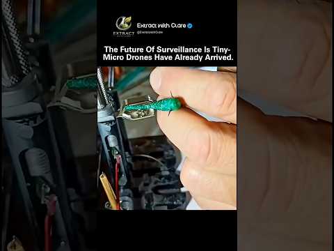 This Tiny Spy Drone Looks Straight Out Of The Future ?? thumbnail