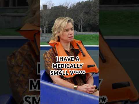 Lou sanders has a medically small v***** #thingsyoushouldhavedone #interview #comedy thumbnail
