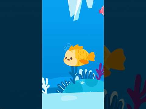 Learn Colors with Fish 🐠🫧 | Fun Color Song for Kids #shorts thumbnail