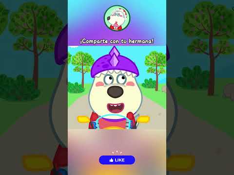¡Comparte con tu hermana! ¡Wolfoo y Lucy no quieren compartir! #2 #Shorts thumbnail