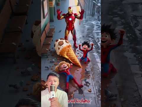 Iron man atau Spider-Man ⁉️😱 @Marvel.Evolution thumbnail