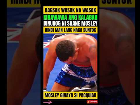 MOSLEY GINAYA SI MANNY PACQUIAO! KALABAN HINDI NAKA SUNTOK BAGSAK thumbnail