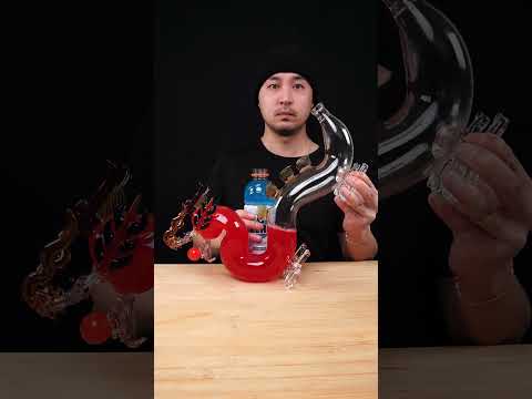 Red + Blue Gatorade  🐉 #asmr #sleep thumbnail