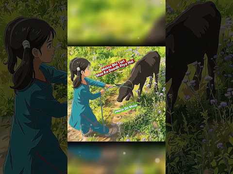 Village Girl’s Innocent Logic Leaves Internet Laughing | Baby Buffalo Viral Video 🐃😂 thumbnail