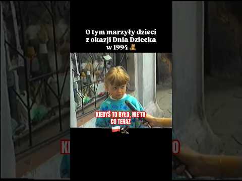 O TYM MARZYŁY DZIECI W 1994 ROKU Z OKAZJI DNIA DZIECKA🇵🇱🦅 #shorts #shortvideo #polska #poland thumbnail