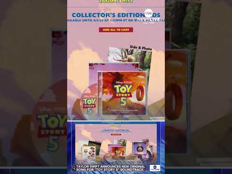 Taylor Swift is releasing a new original song for Disney and Pixar's upcoming film "Toy Story 5." thumbnail
