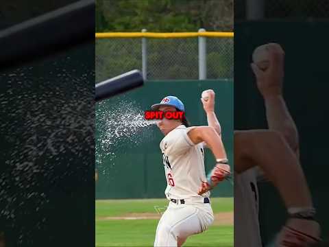 He SPIT During His Pitch for THIS Reason 😳⚾ thumbnail