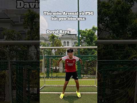 David Raya và Safonov so tài bắt pen thế nào lại hài thí #bongda #football #emminhdubi thumbnail