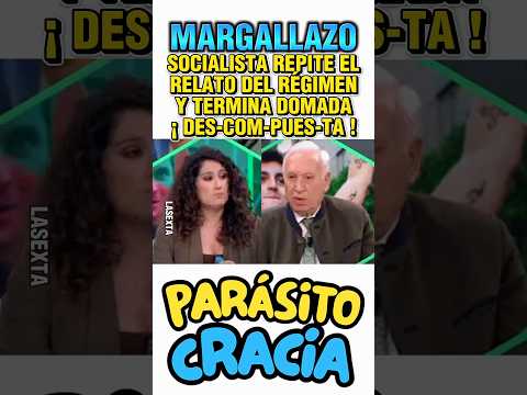 SOCIALISTA REPITE EL RELATO DEL RÉGIMEN Y TERMINA DOMADA. ¡ DES-COM-PUES-TA ! thumbnail