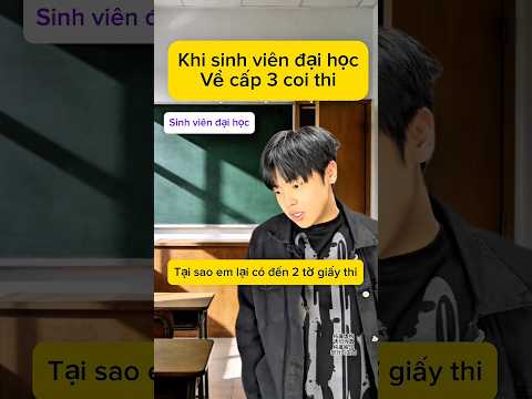 Khi sinh viên Đại Học về Coi Thi.|Xàm một chút#giaitri #haihuoc thumbnail