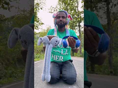 Most Viral Funny Earmuffs Vs Original Headphone ? Unboxing ? thumbnail
