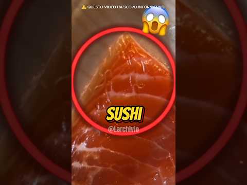 IL SUSHI È PERICOLOSO...?! 😱 #curiosità #informative thumbnail