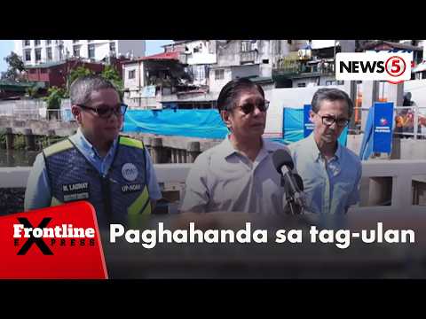 PBBM, nag-inspeksyon sa inaayos na Araneta Drainage System | Frontline Express thumbnail