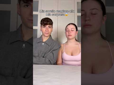 La sua reazione😱 #viralshorts #viral thumbnail
