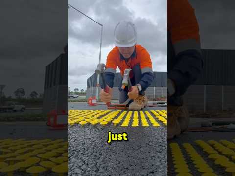 Why Sidewalks Have These Raised Dots #shorts thumbnail