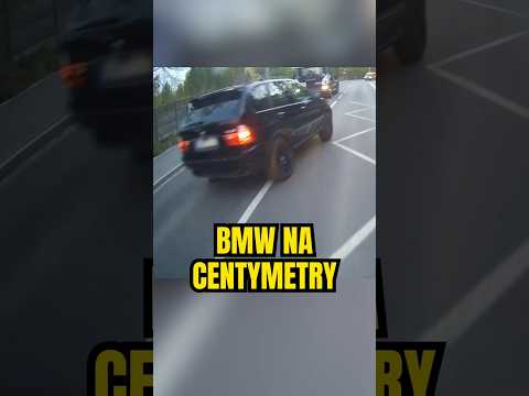 ??️ Centymetry od czołówki BMW z ciężarówką ? #milanowek #wideorejestrator #piracidrogowi #bmw thumbnail