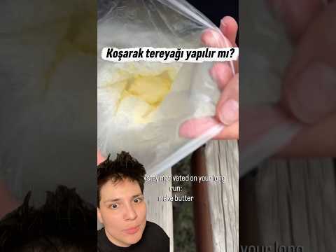 Koşarak tereyağı yapmayı denedim! Cr: _vviikk_  #shorts #tereyağı thumbnail