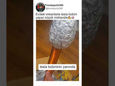 Evde Kendi İmkanlarıyla TESLA Bobini Yapan Küçük Mühendis?? thumbnail