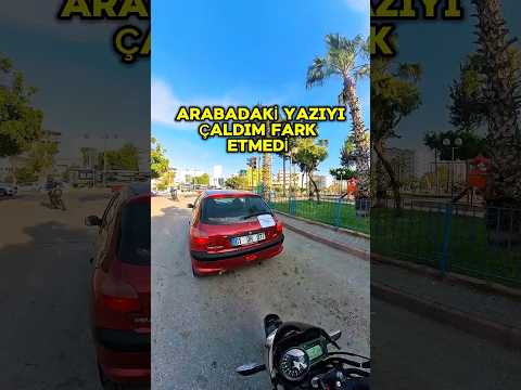 ADAM BENDE DE VAR SANDI? #automobile #smartphone #fypシ #motovlog #funny #mersin #komedi #couple #cg thumbnail