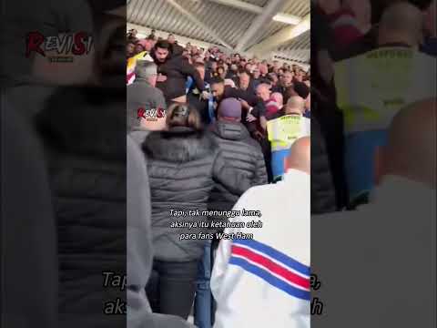 Momen fans Arsenal diusir paksa karena nyamar nonton di tribun fans tuan rumah ?? thumbnail