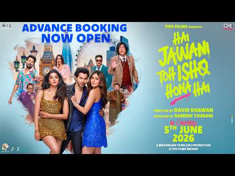 Hai Jawani Toh Ishq Hona Hai | Advance Booking Open Now | Varun Dhawan, Mrunal, Pooja | David Dhawan thumbnail