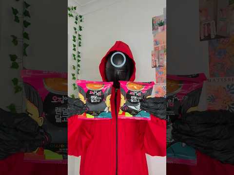 [ASMR] UNBOXING MYSTERY SQUID GAME *DALGONA* BAGS!!😱☂️🔺🔵⭐️⁉️ (SO SATISFYING!!🤤) #Shorts thumbnail