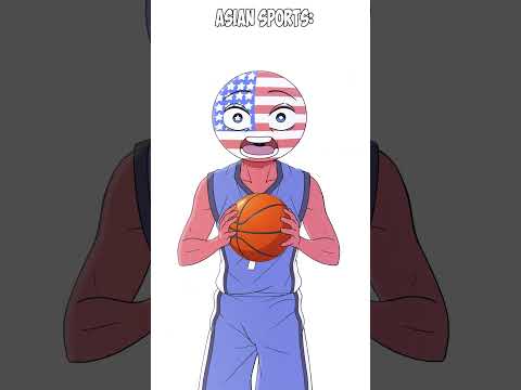 UNFAIR ASIAN SPORTS 🏀 #countryhumans thumbnail