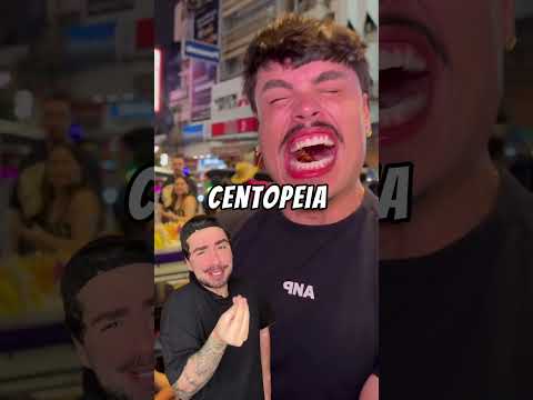AS PESSOAS QUE COMEM COISAS ESTRANHAS! #shorts thumbnail