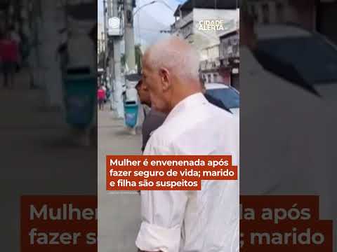 Mulher é envenenada após fazer seguro de vida; marido e filha são suspeitos #Shorts #CidadeAlerta thumbnail
