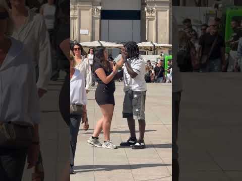 I put a smile on her face?? #fyp #smile #kindness #viralvideo #viralvideos #lovely #dance #music thumbnail