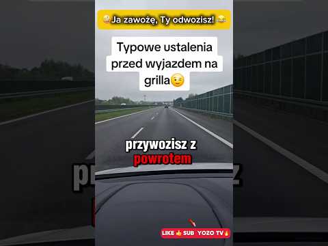 Ja cię zawożę, ty mnie odwozisz” – klasyczna rozmowa przed grillem! 😂🍖🚗 thumbnail