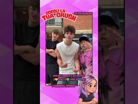 EMANUELE FIORENZA, LOLLO DE MUTIIS O DIEGO DIVI CHI è LA TUA CRUSH #tiktok #webboh #perte thumbnail
