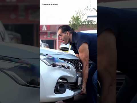 गाड़ी वाले पर great khali को आया गुस्सा 😠😤 #shortvideo #shorts thumbnail
