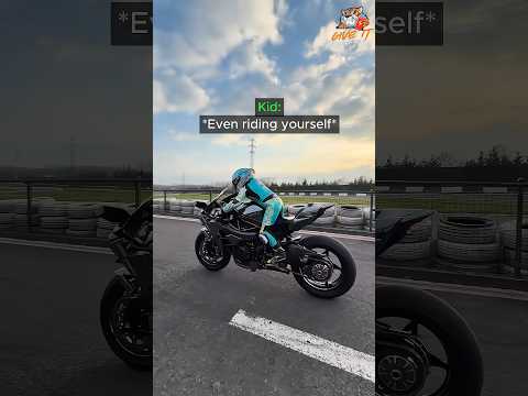 From a Kid Scared of Exhaust Sounds to a Mini Biker ? thumbnail